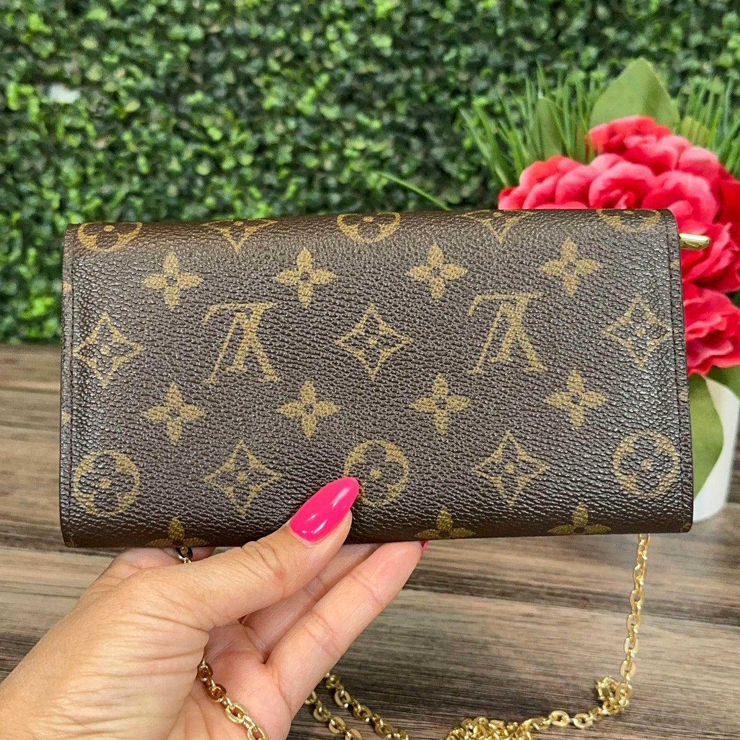 Louis Vuitton Sarah Monogram with Chain Kit