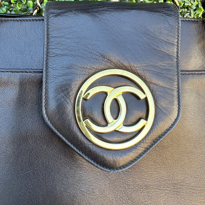 Chanel Black Lambskin XL Tote