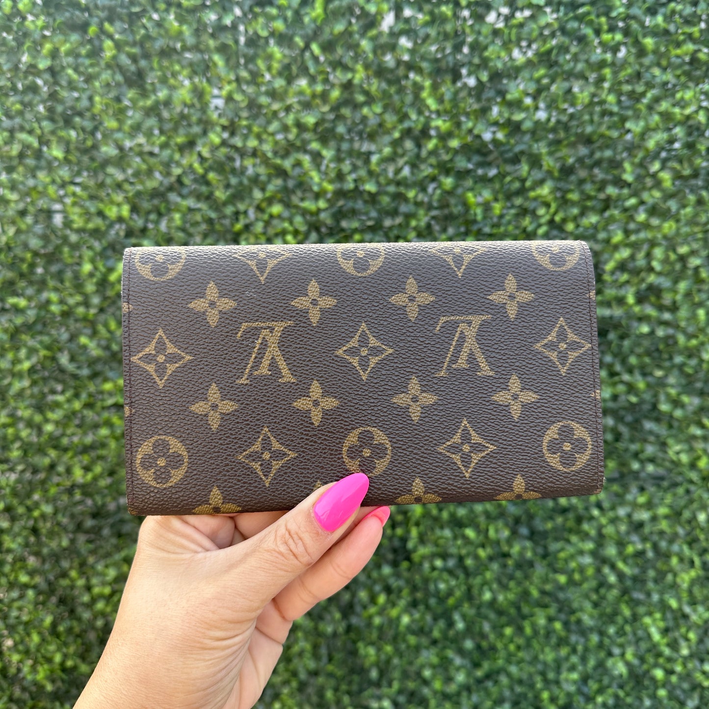 Louis Vuitton Vintage Sarah Wallet Monogram