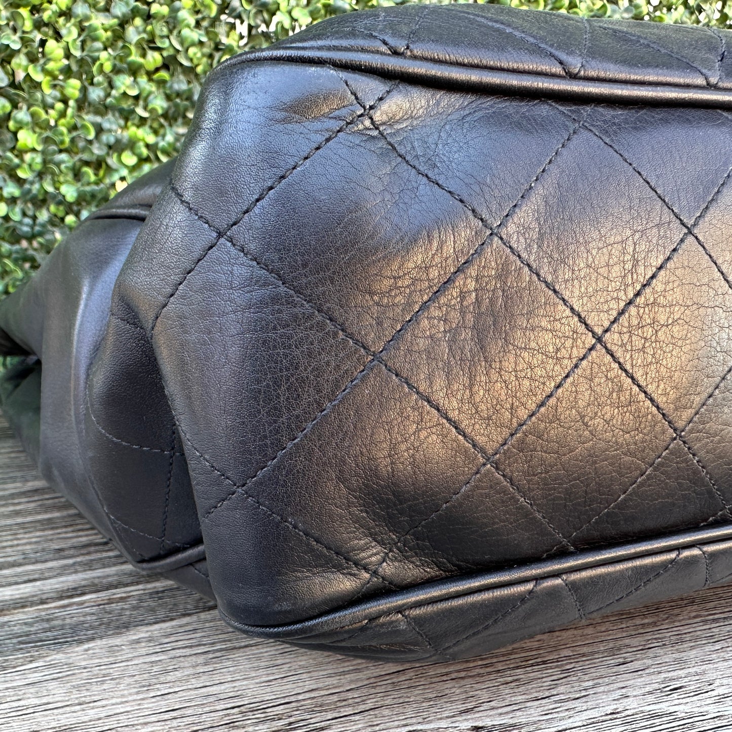 Chanel Black Lambskin XL Tote