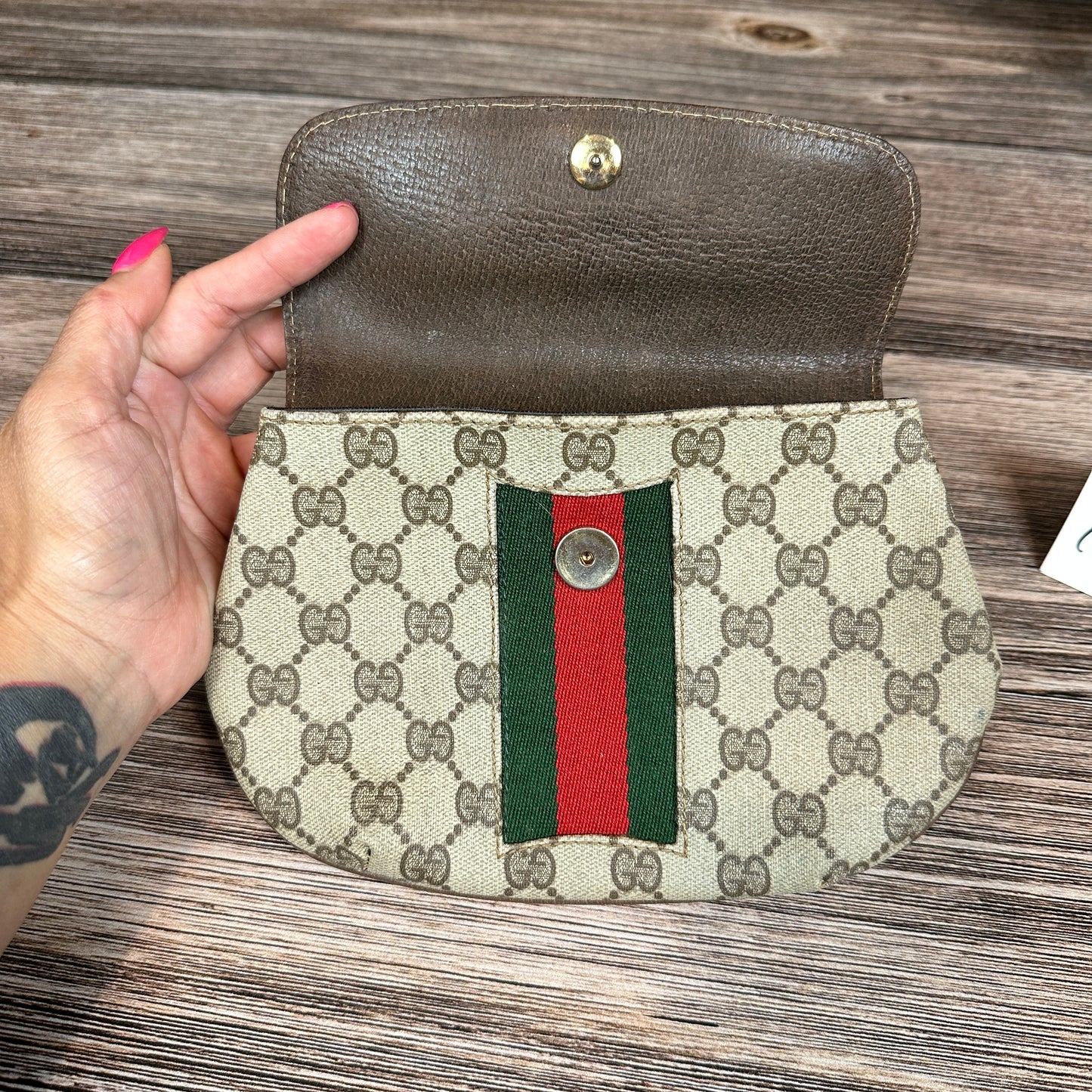 Gucci Sherry Line GG Pouch