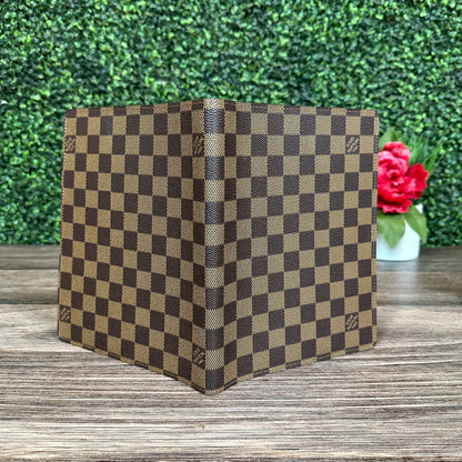 Louis Vuitton Damier Ebene Desk Agenda