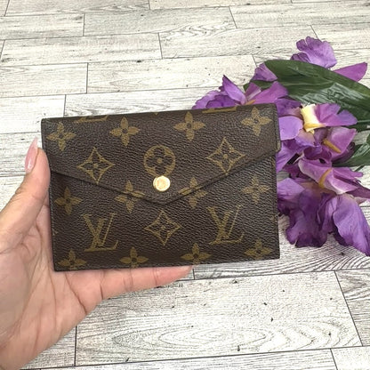 Louis Vuitton Monogram Daily Organizer Envelope Pouch Insert