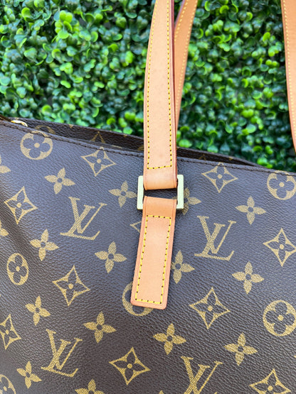 Monogram Canvas Cabas Mezzo Tote