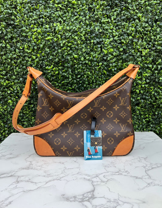 Authentic Preowned LV Boulogne 30 Monogram Shoulder Bag