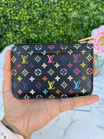 Grenade/Black Monogram Multicolore Pochette Cles NM Key