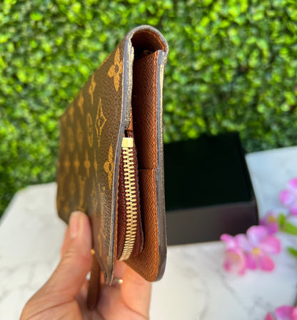 Insolite Monogram Canvs Brown Wallet