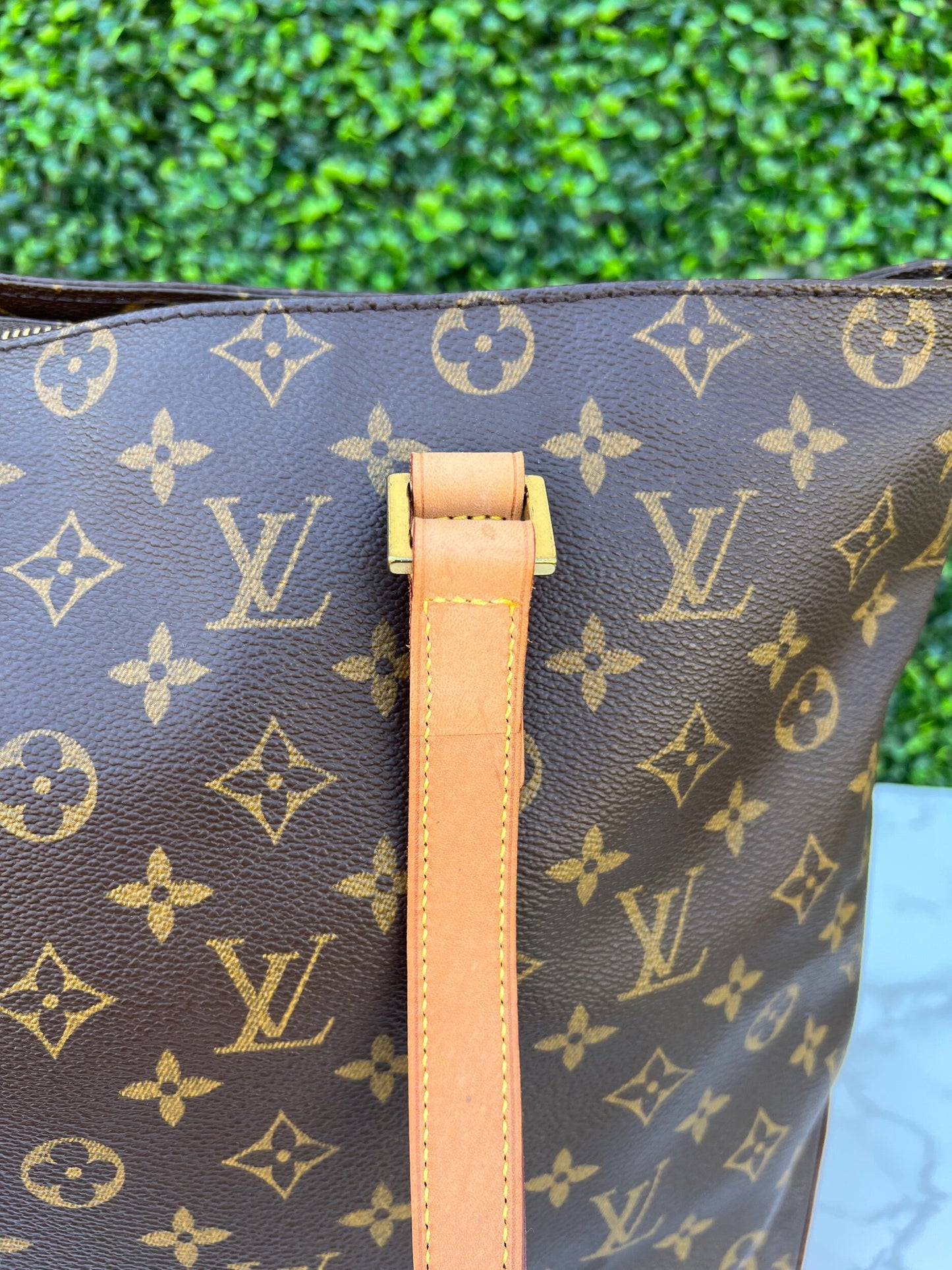 Monogram Canvas Cabas Mezzo Tote