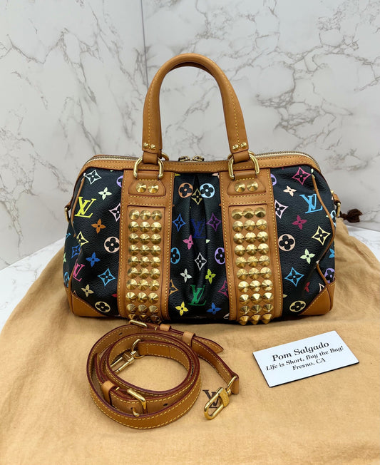 Multicolor Black Courtney MM 2-Way Crossbody Bag