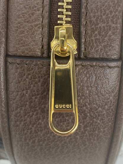 Gucci Ophidia Round Backpack GG Coated Canvas Mini