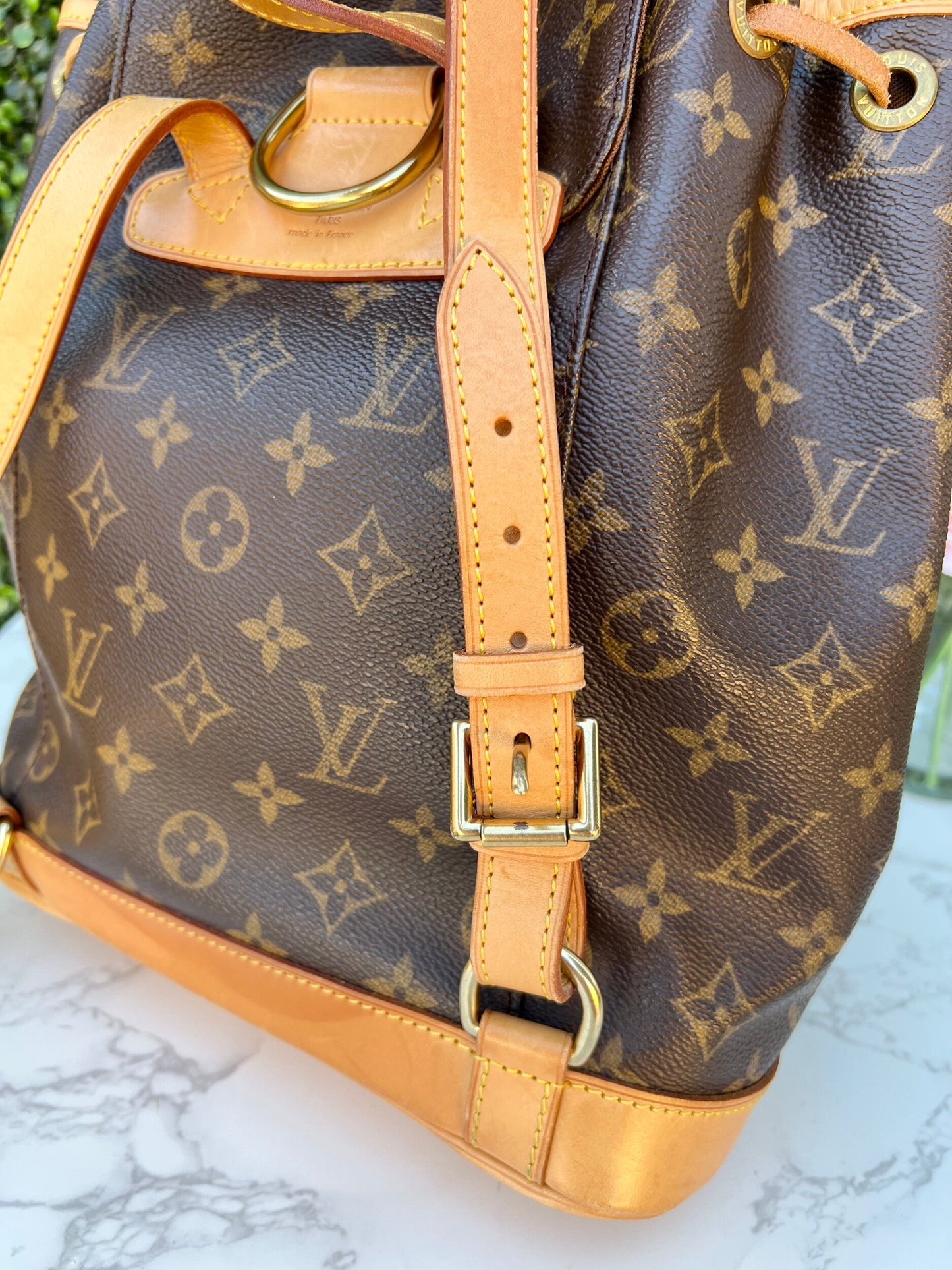 Montsouris MM Monogram Canvas Backpack