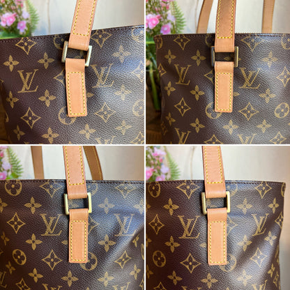 Cabas Piano Monogram Canvas Tote