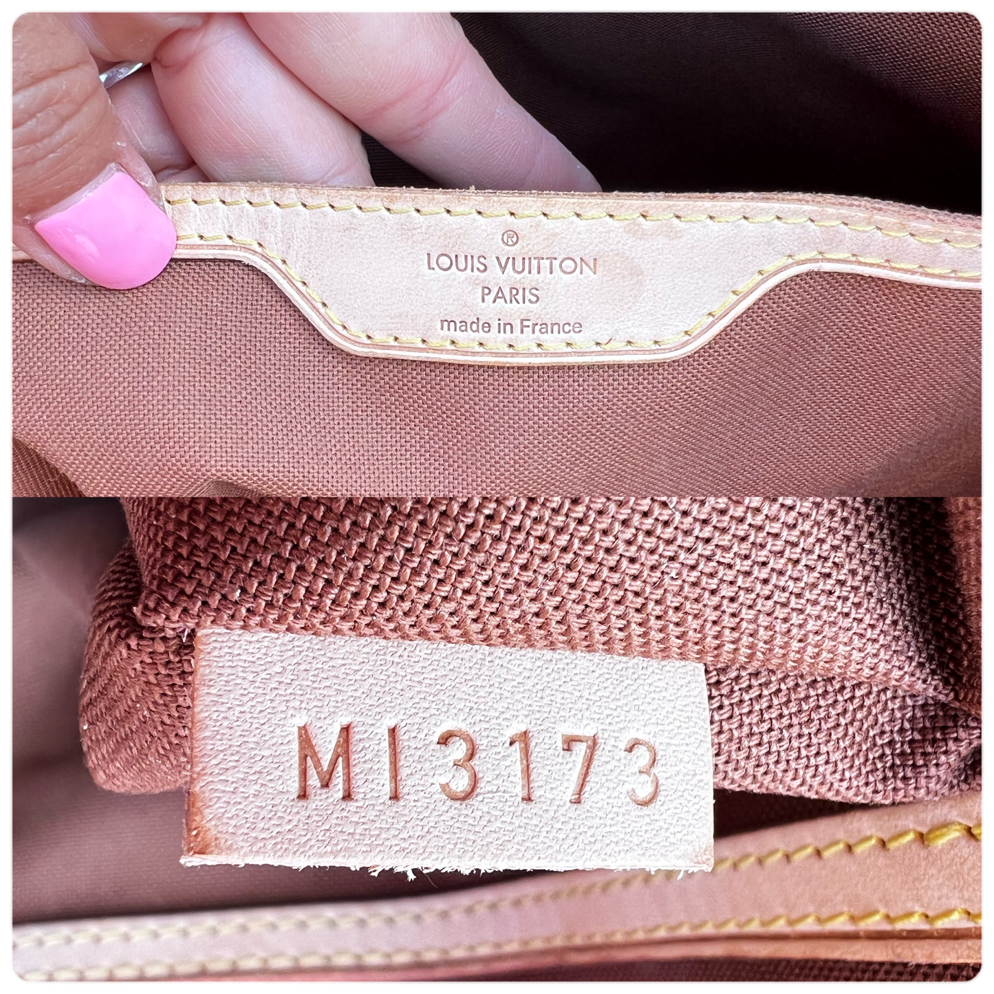 Palermo GM 2-Way Monogram Tote