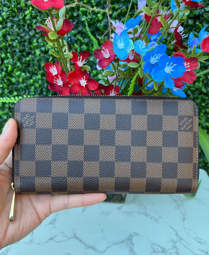 Zippy Wallet Damier Ebene