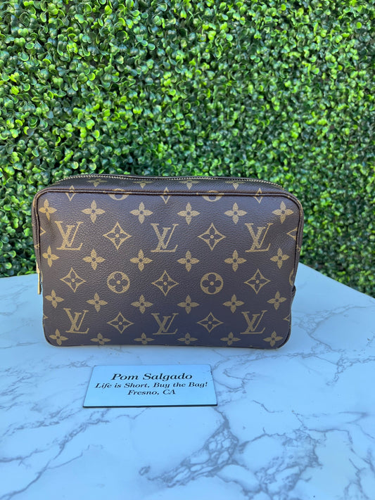 Authentic Preowned LV Monogram Trousse Toilette 23