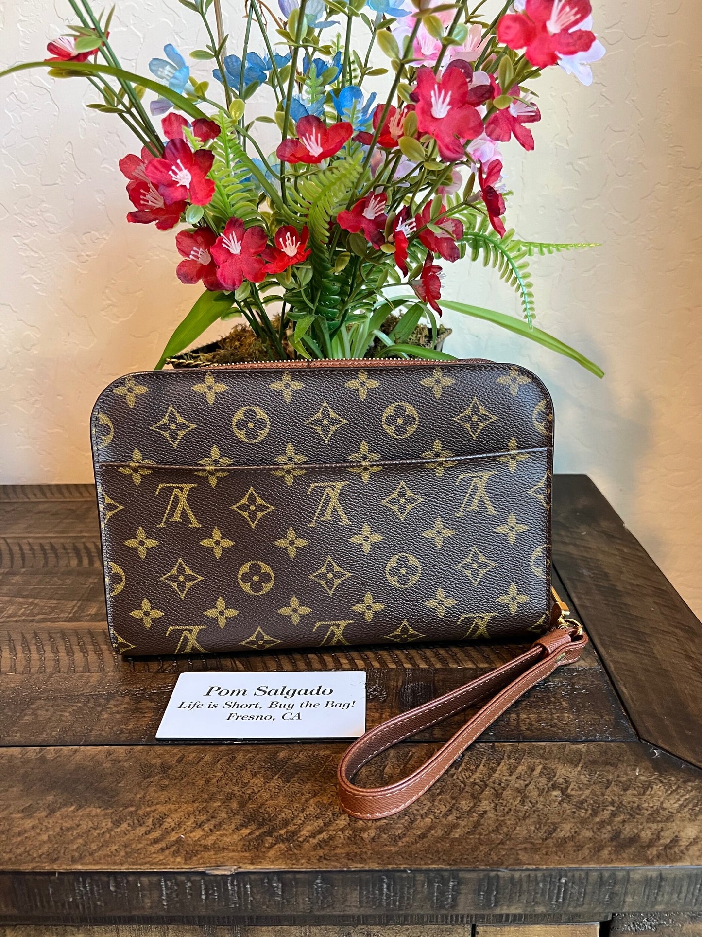 Pochette Orsay Clutch Monogram Canvas