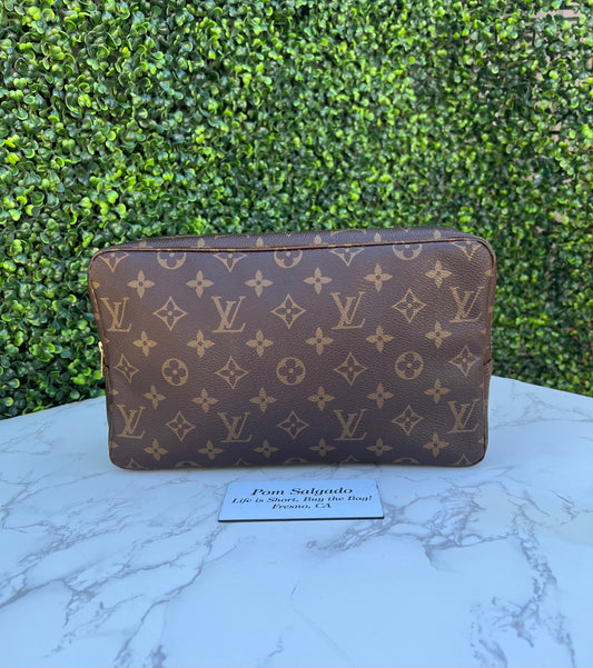 Authentic Preowned LV Monogram Trousse Toilette 28