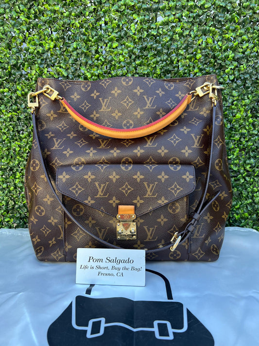 Authentic Preowned LV Metis Hobo Monogram Bag
