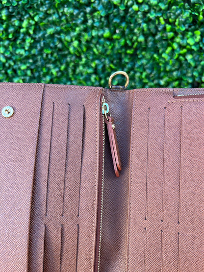 Insolite Monogram Canvs Brown Wallet