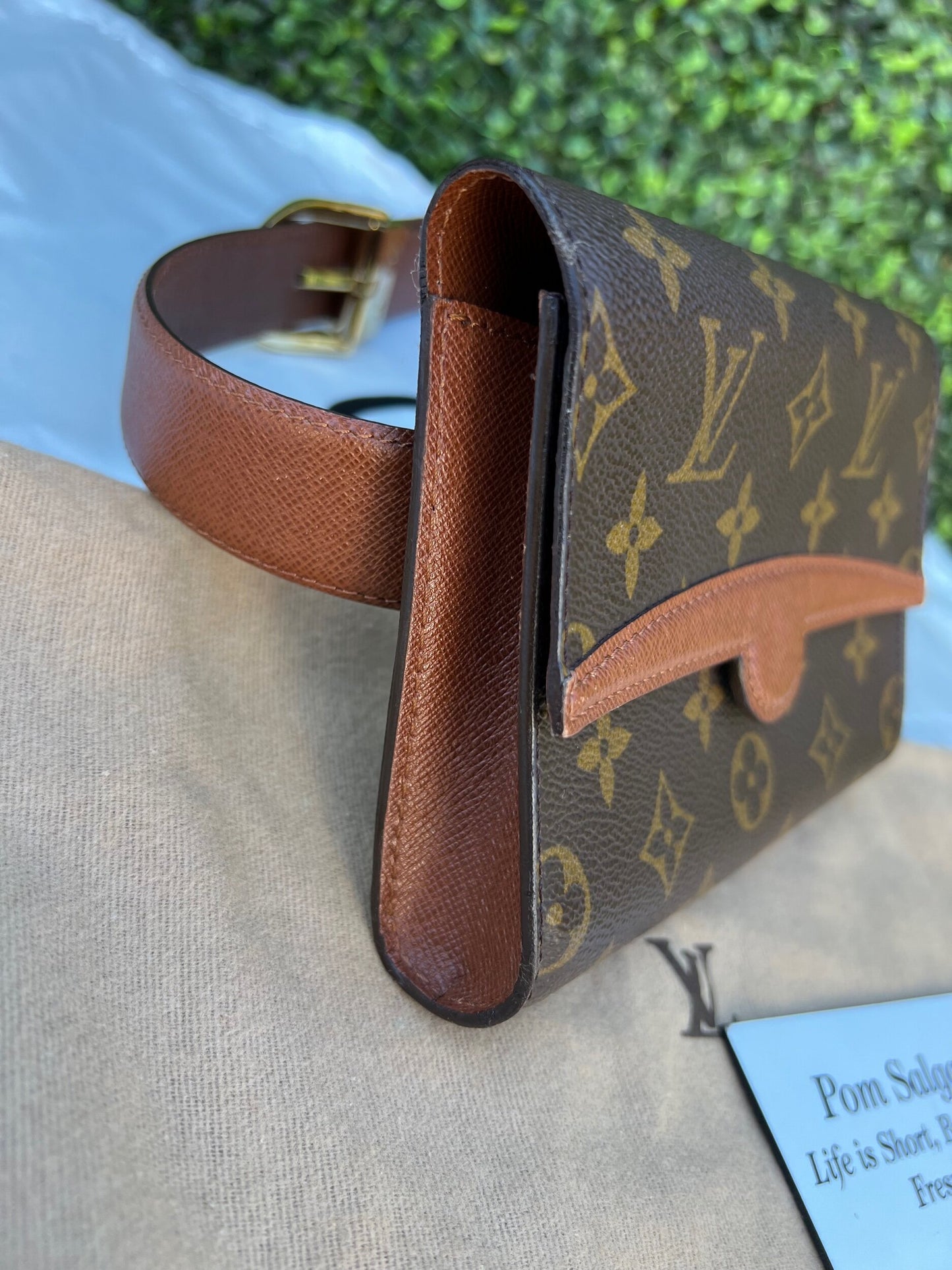 Authentic Preowned LV Pochette Ceinture Arche Belt Bag