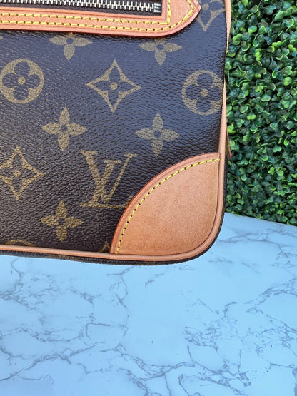 Monogram Pochette Marly Dragonne 26 Clutch Authentic Preowned LV