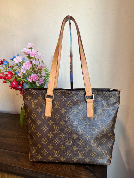 Cabas Piano Monogram Canvas Tote