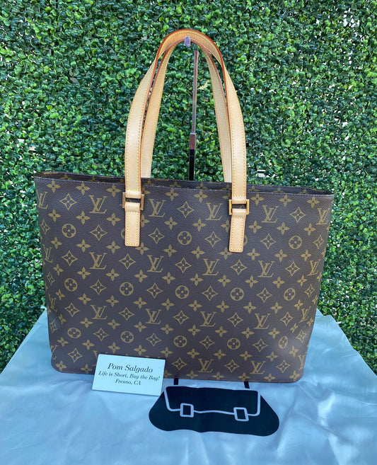 Authentic Preowned LV Monogram Luco Tote