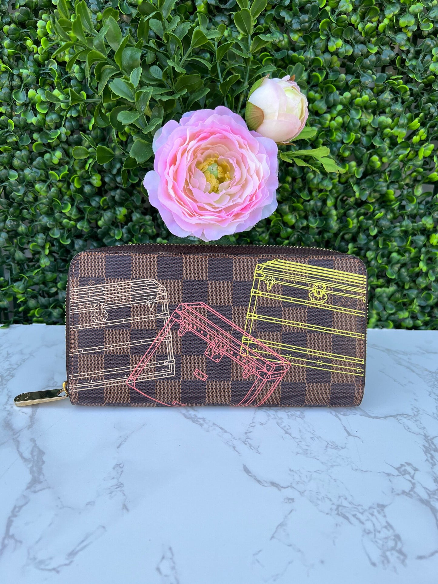 Limited Edition Trunks Zippy Wallet Monogram