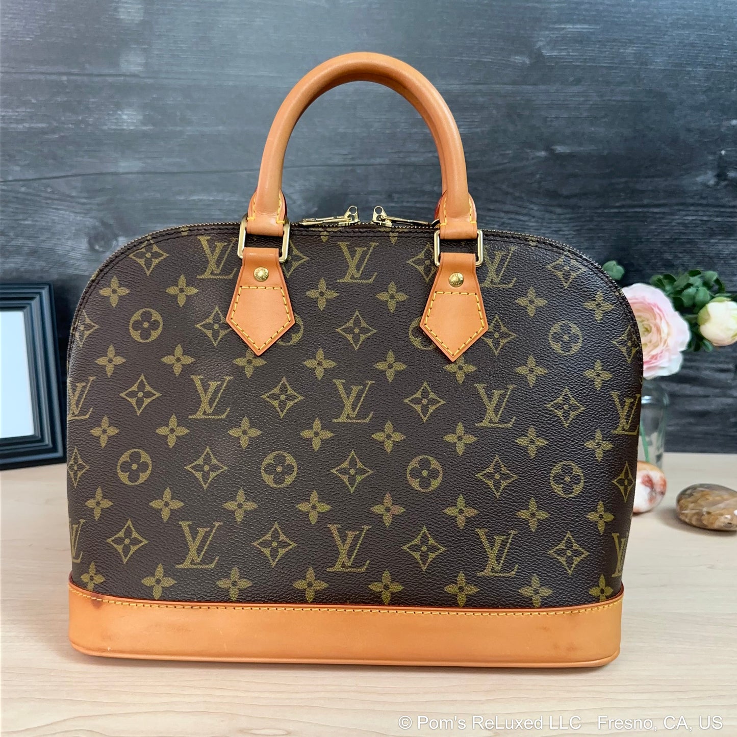 Alma PM Monogram Canvas