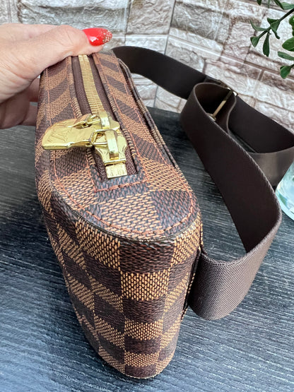 Geronimos Damier Ebene Sling Bag