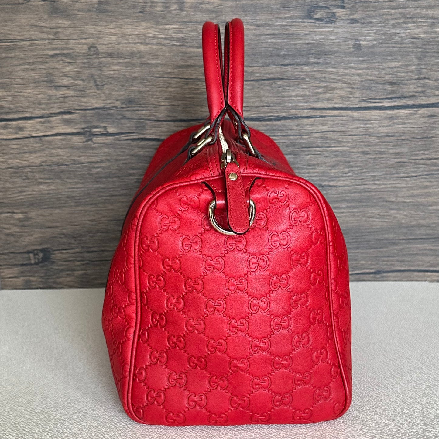 Guccissima Joy Boston Red