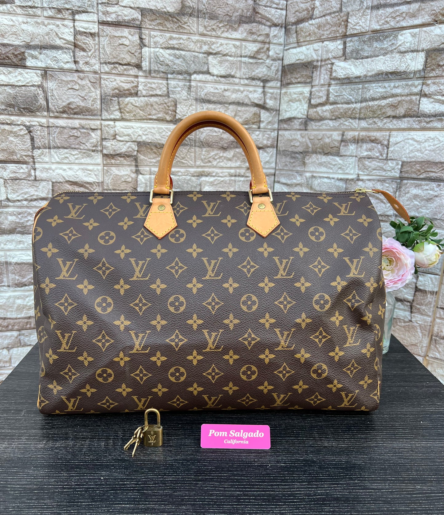 Speedy 40 Monogram Canvas