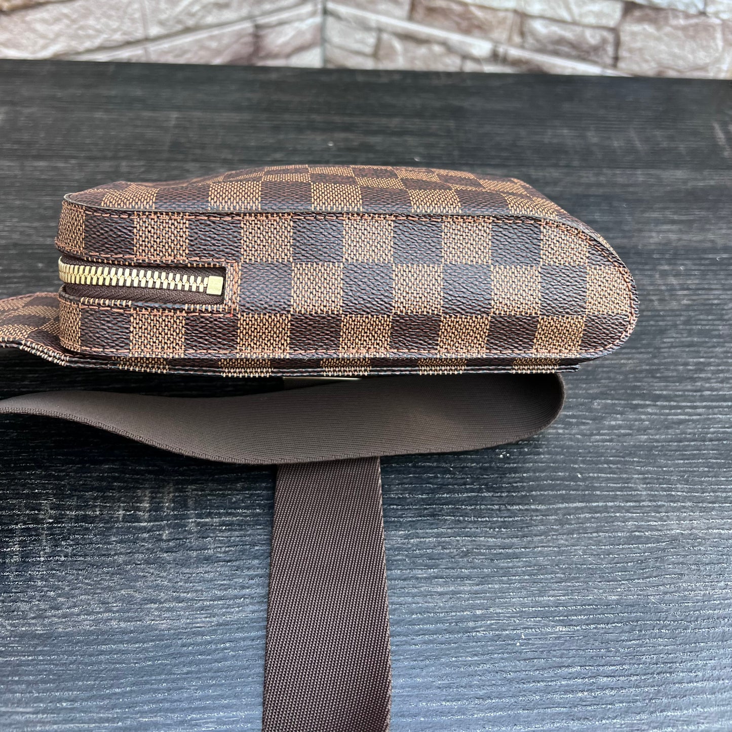 Geronimos Damier Ebene Sling Bag