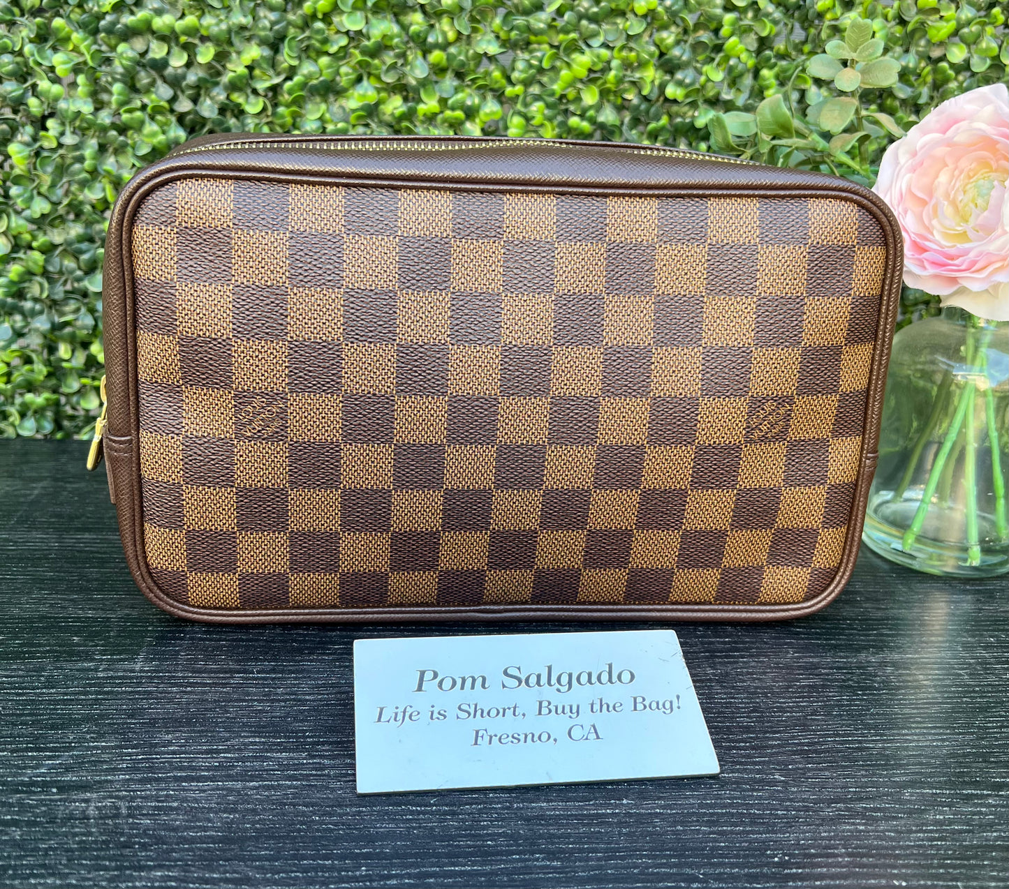 Toiletry Damier Pouch GM