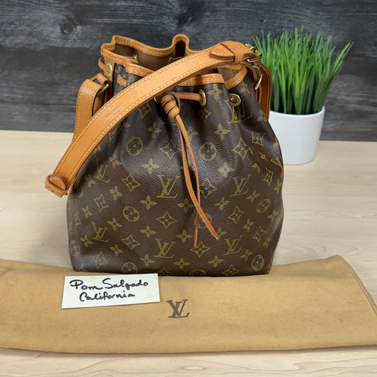 Authentic Preowned Louis Vuitton Petite Noe