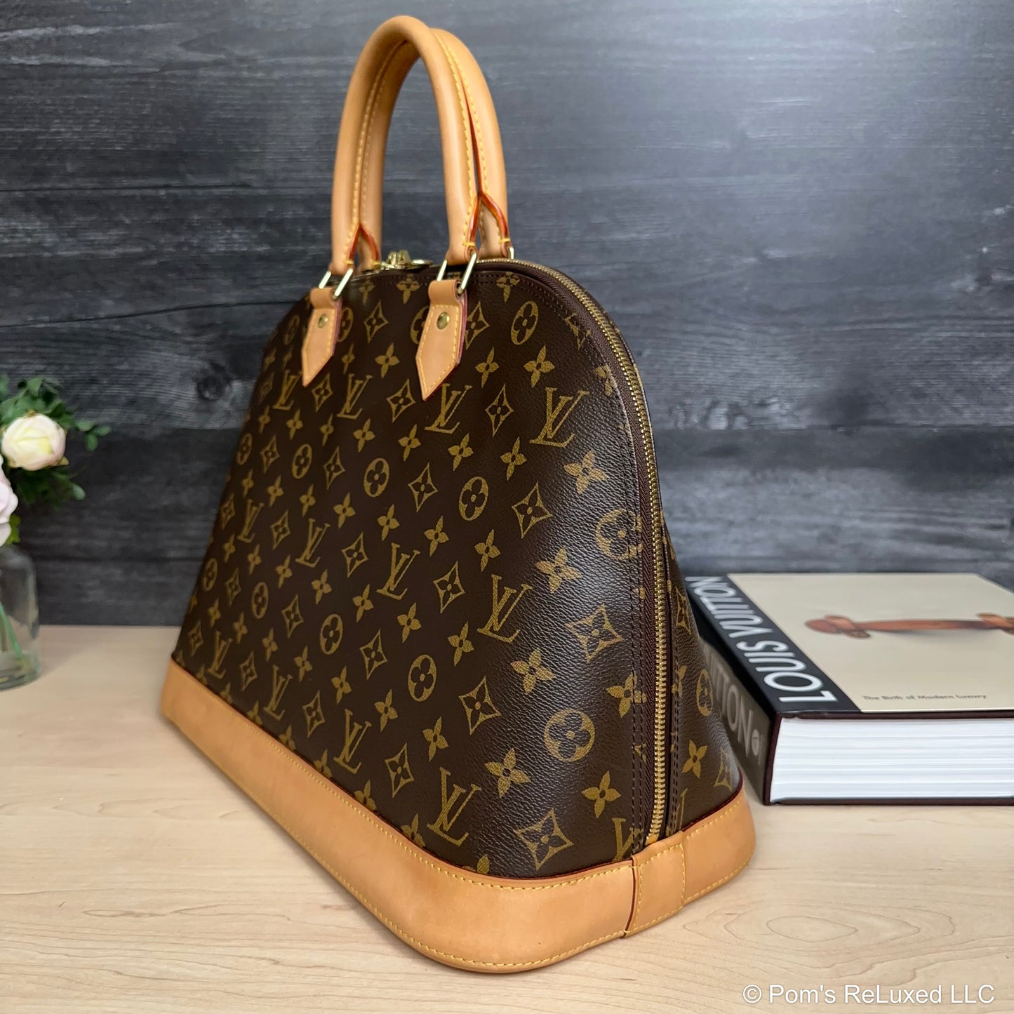 Alma GM Monogram Canvas