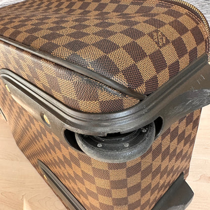 Pegase 45 Damier Ebene Rolling Suitcase