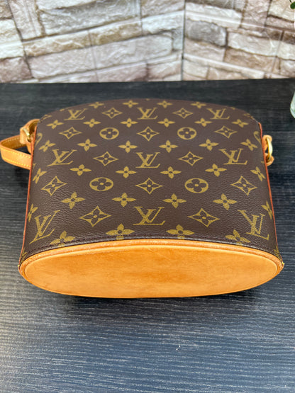 Druout Monogram Canvas Crossbody Bag