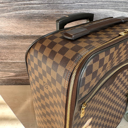 Pegase 45 Damier Ebene Rolling Suitcase