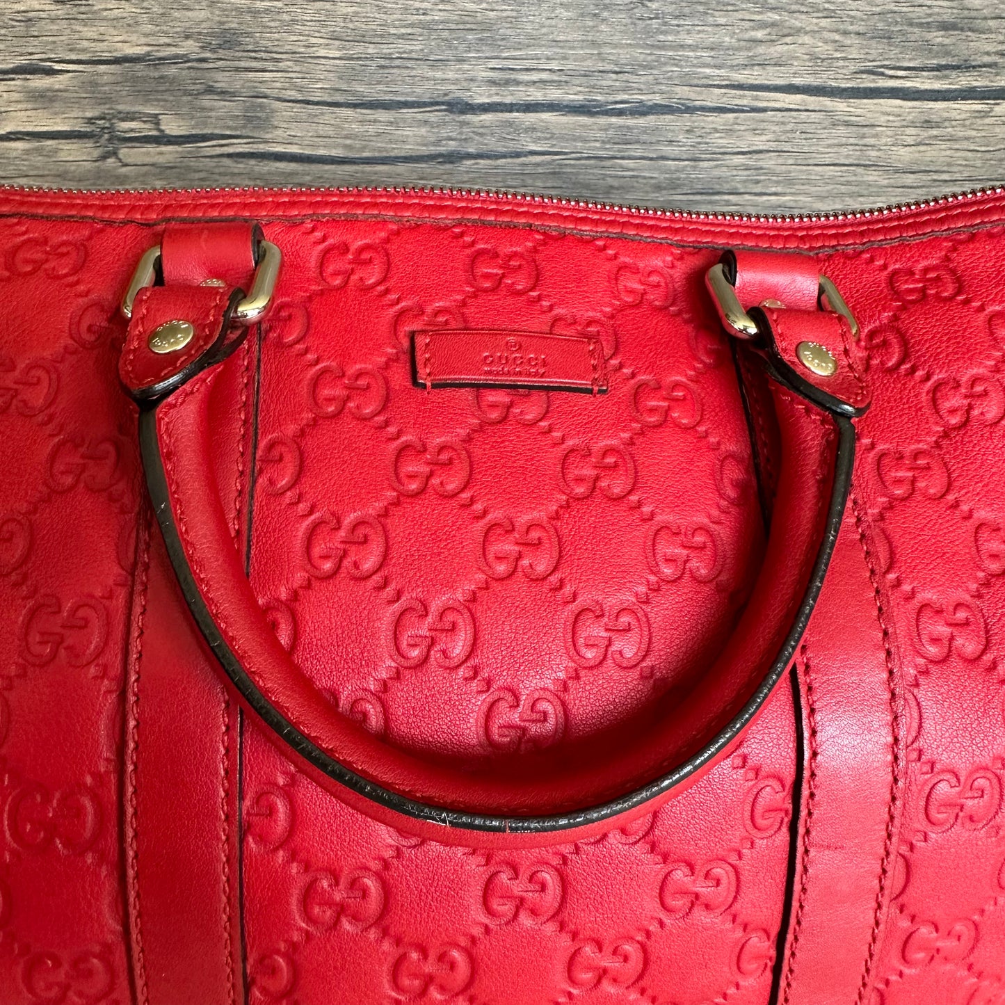 Guccissima Joy Boston Red