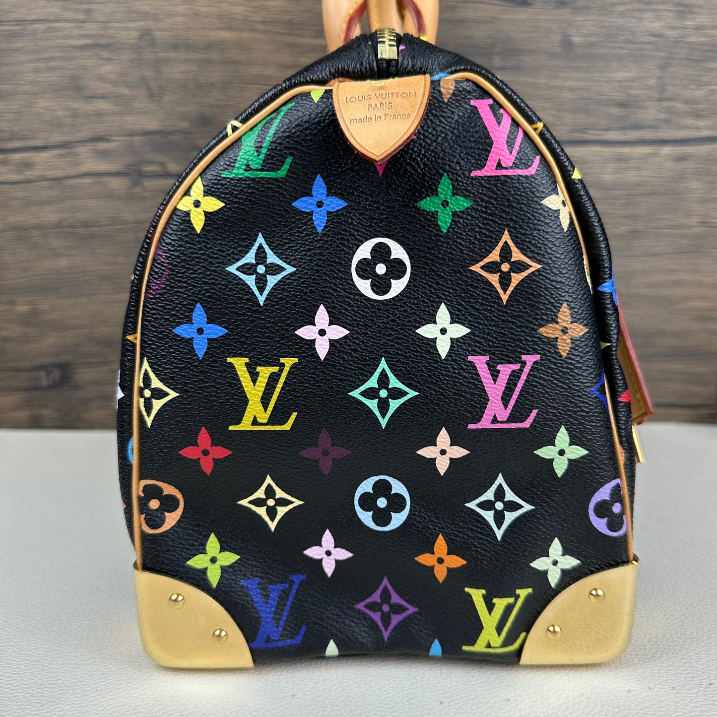 Limited Edition Black Multicolor Speedy 30