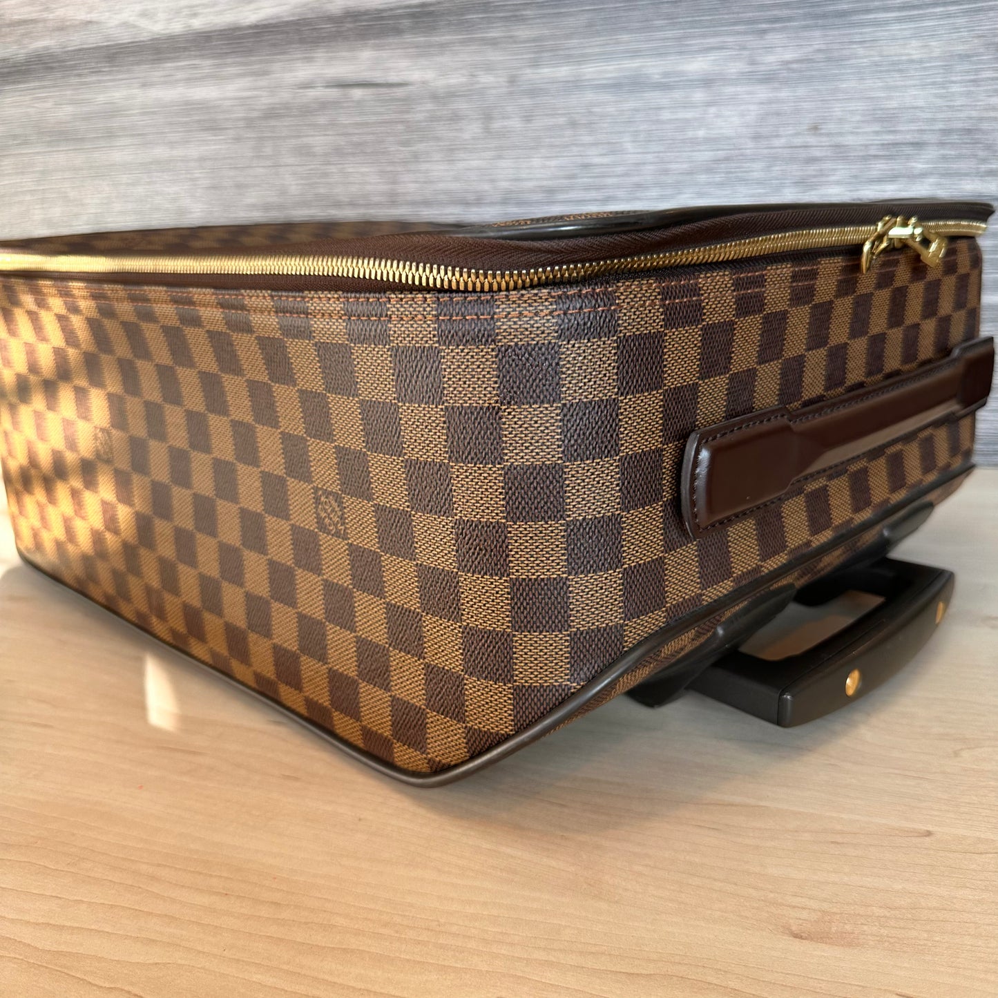 Pegase 45 Damier Ebene Rolling Suitcase