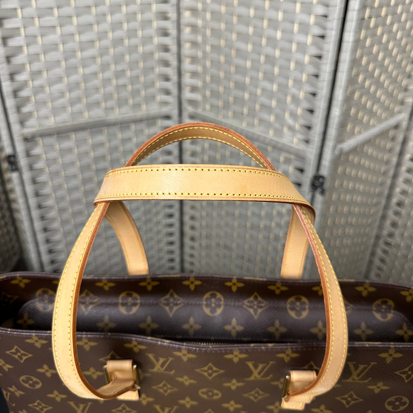 Luco Monogram Canvas Tote