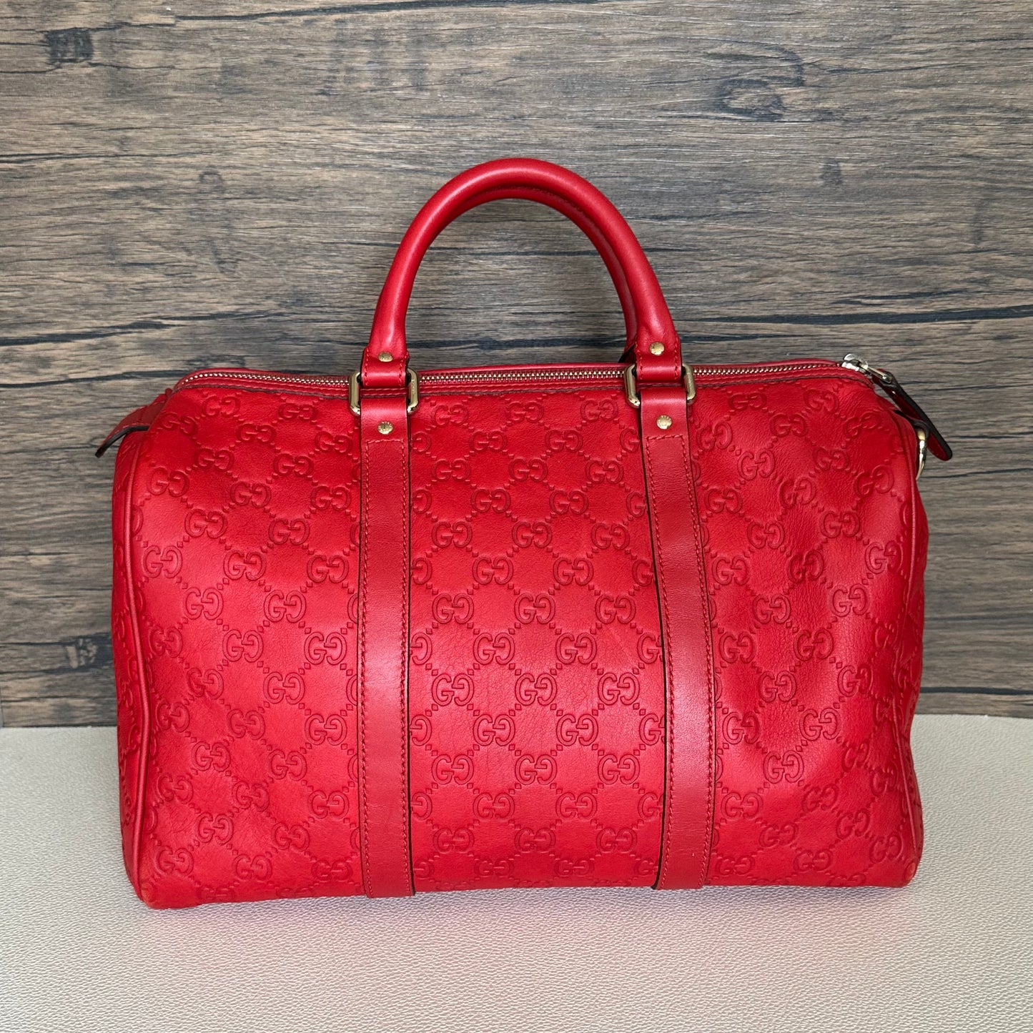 Guccissima Joy Boston Red