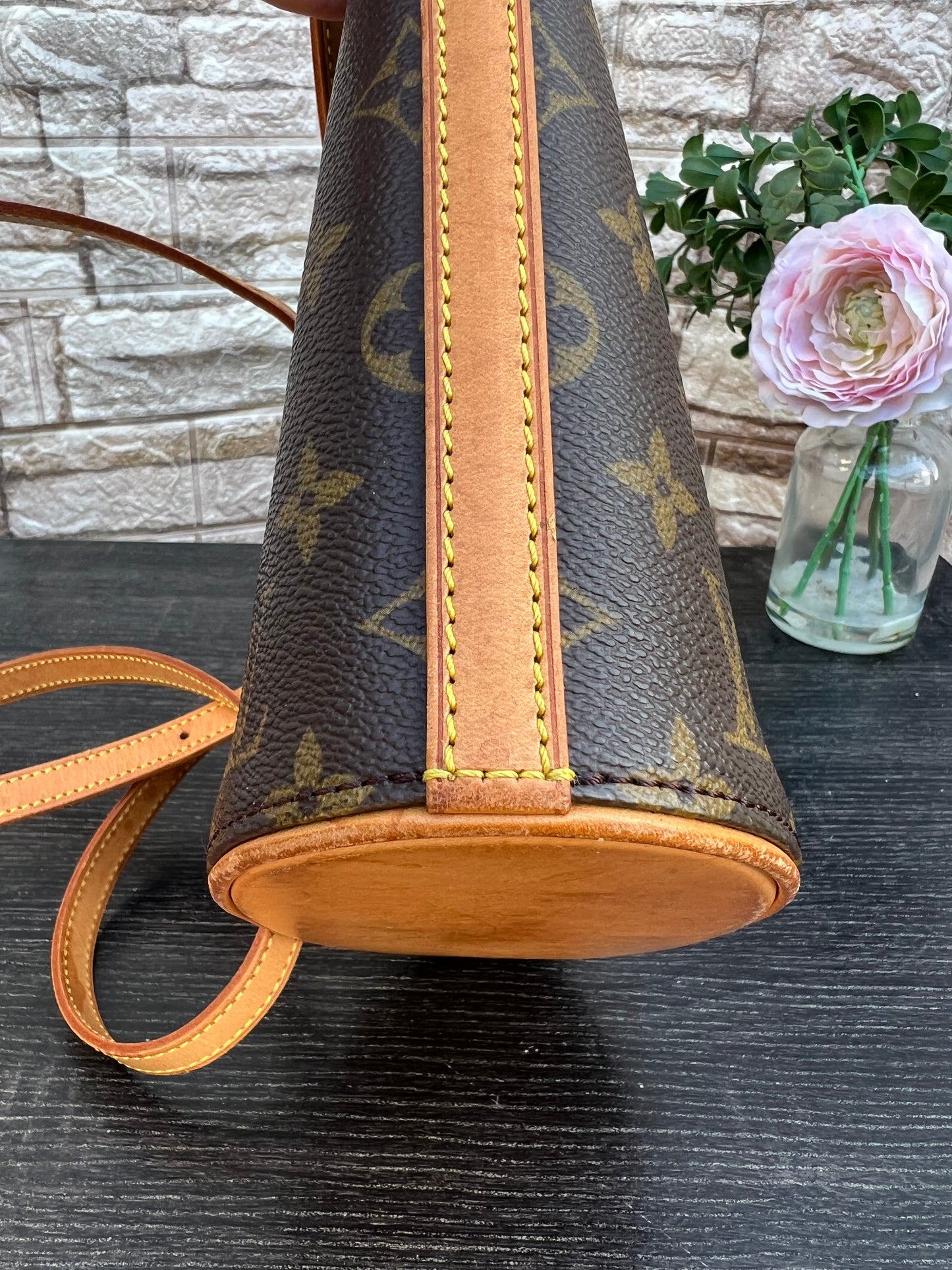 Druout Monogram Canvas Crossbody Bag