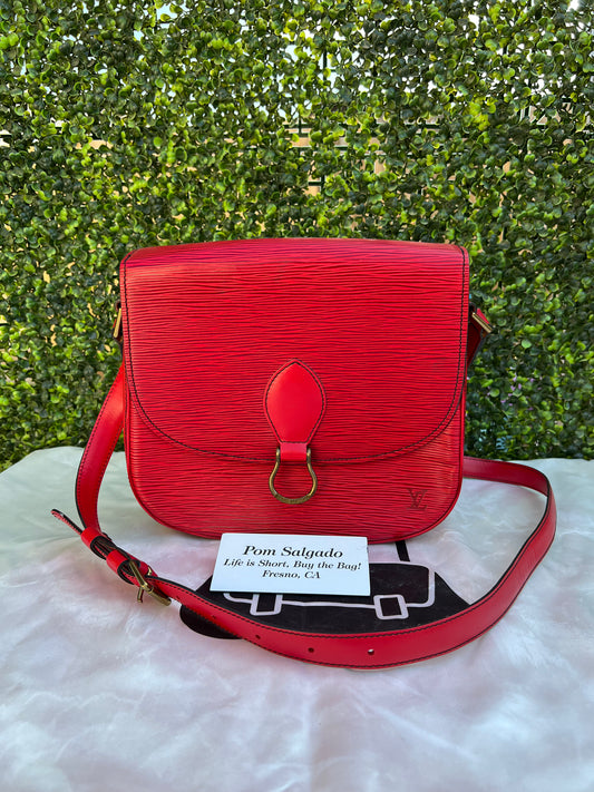 Saint Cloud GM Red Epi Crossbody Bag