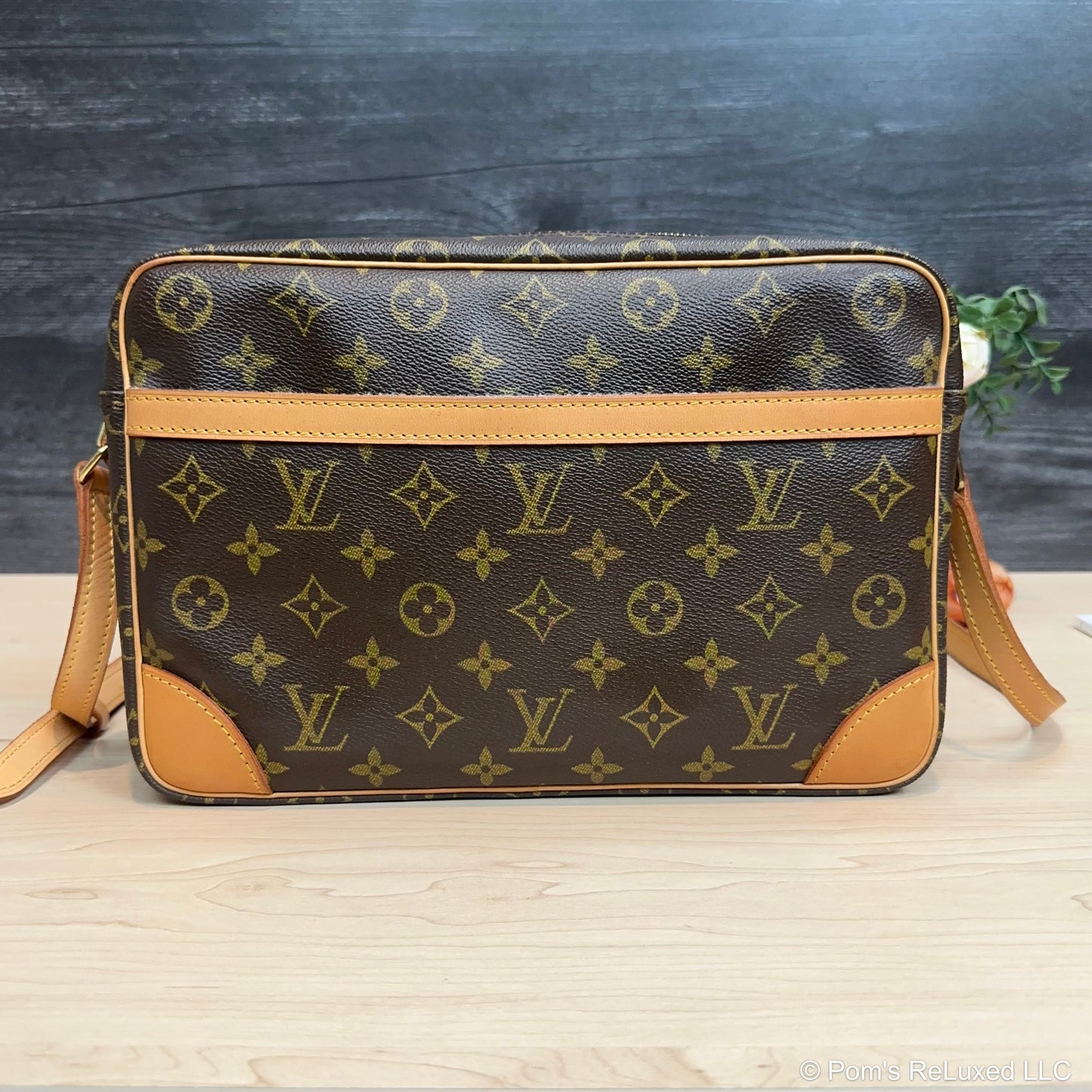 Trocadero 30 Monogram Canvas Crossbody Bag