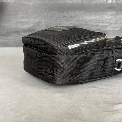 Gucci Black Econyl Off The Grid Crossbody Bag