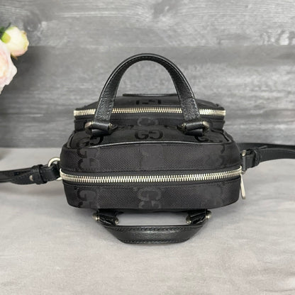 Gucci Black Econyl Off The Grid Crossbody Bag