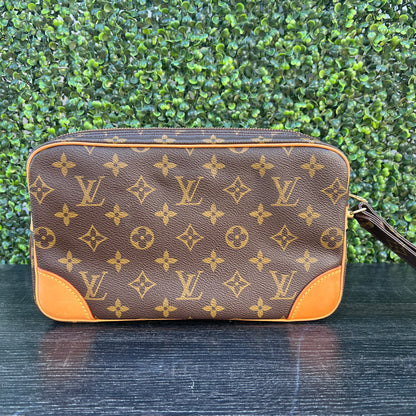 Marly Dragonne Monogram Clutch